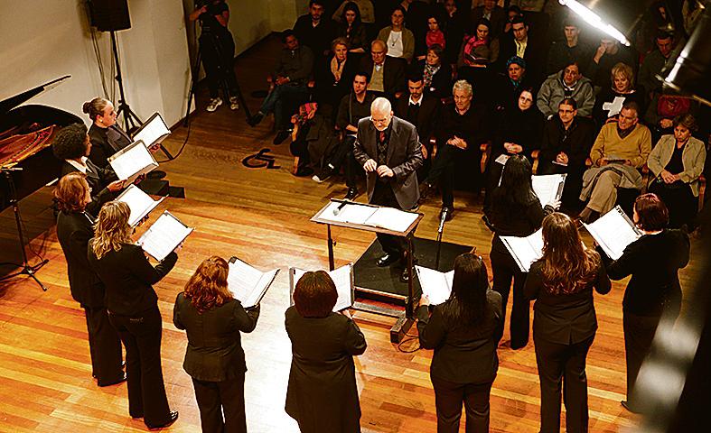 Camerata Antiqua se apresenta na Capela Santa Maria | André Rodrigues/Gazeta do Povo