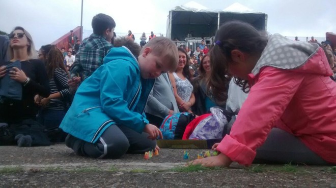 Também há uma programação especial para as crianças na Corrente Cultural. | Larissa Mayra/Gazeta do Povo.