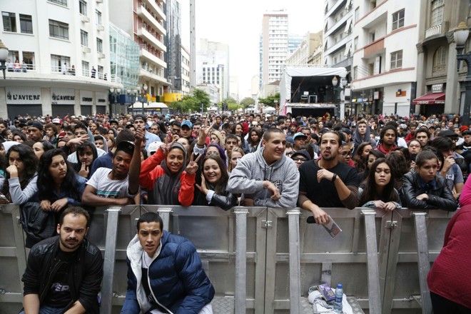 Curitibanos compareceram em peso no último dia de Corrente Cultural. | Henry Milleo/Gazeta do Povo