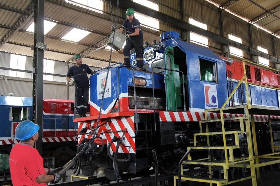 Locomotivas MX620 foram adquiridas da empresa Ferrovia Centro-Atlântica (FCA). | JorgeWoll/SEIL