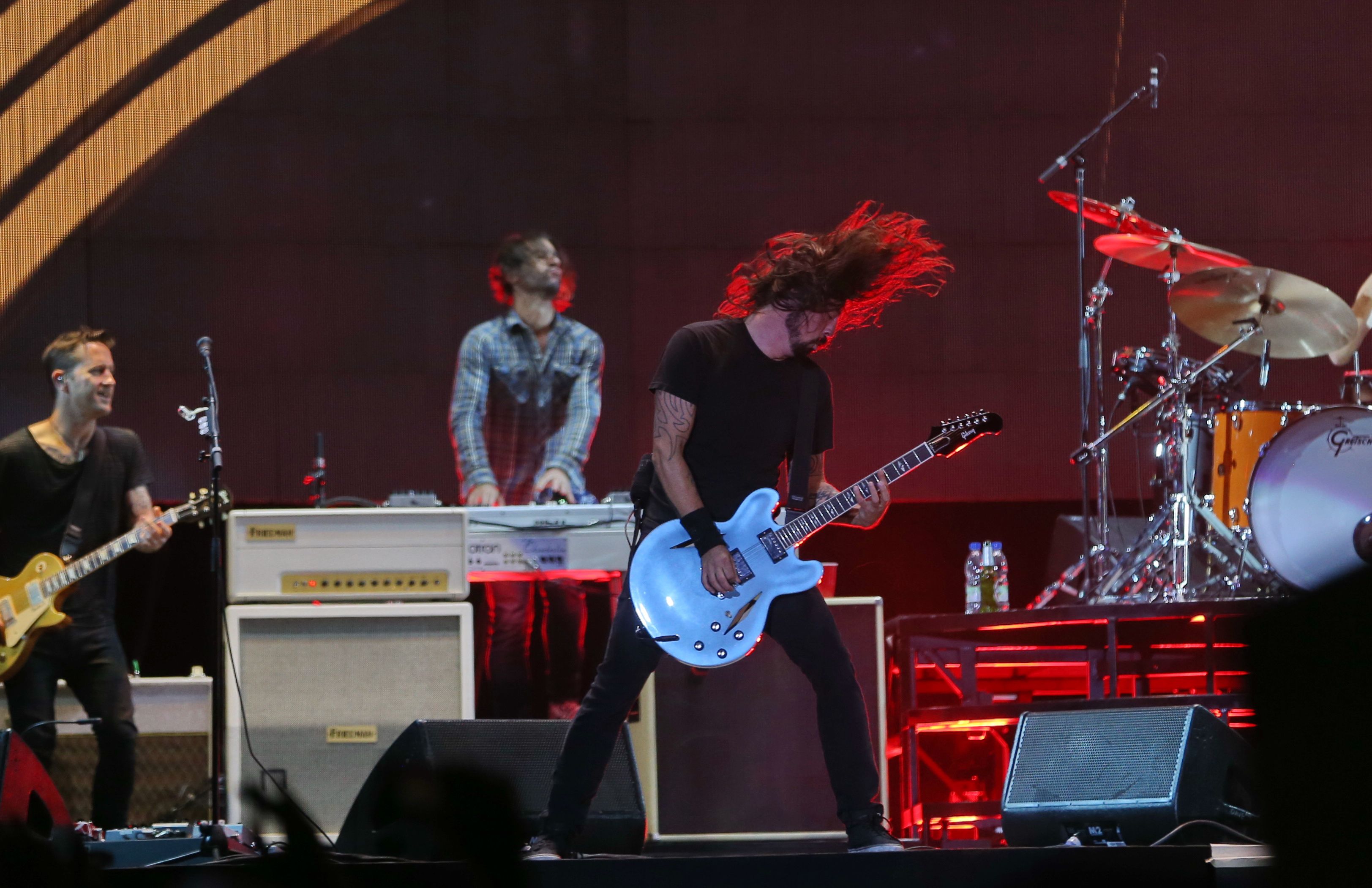 Foo Fighters em show realizado em Porto Alegre no início do ano | Julio Cordeiro/Ag. RBS/Folhapress/