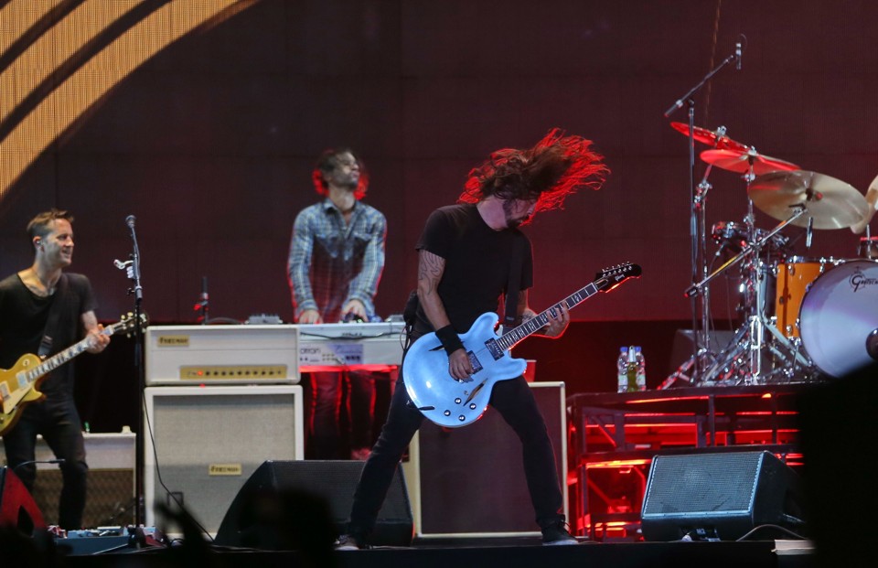 Foo Fighters em show realizado em Porto Alegre no início do ano | Julio Cordeiro/Ag. RBS/Folhapress/