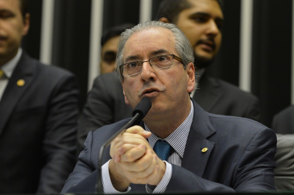 Eduardo Cunha: processo que pode culminar com a sua cassação anda no Conselho de Ética. | Antonio Cruz/Agência Brasil