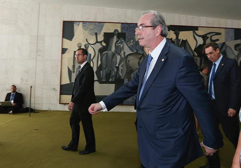 Eduardo Cunha: presidente da Câmara diz ser inocente. | Lula Marques/ Agência PT/Fotos Públicas