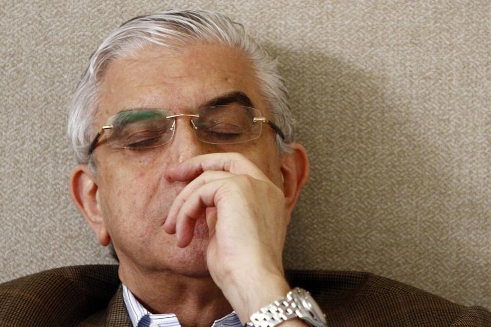 Mário Celso Petraglia fica irritado com insinuações via WhatsApp. | Daniel Derevecki / Gazeta do Povo