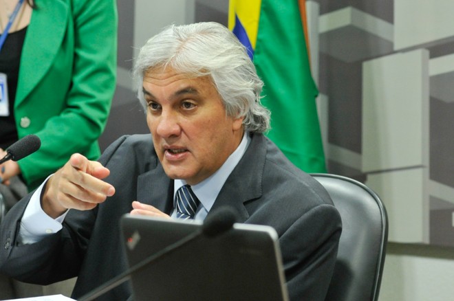 Delcídio Amaral é líder do governo Dilma Rousseff no Senado. | Geraldo Magela
/Agência Senado
