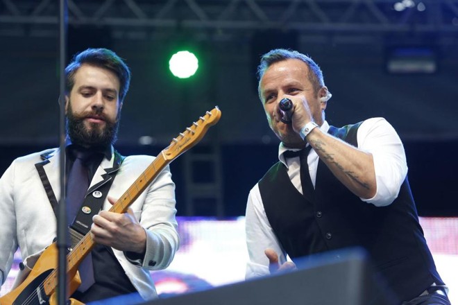 No repertório da Big Time entraram canções de Guns N’Roses, Rolling Stones e White Stripes, entre outros grandes nomes do rock | Henry Milleo/Gazeta do Povo