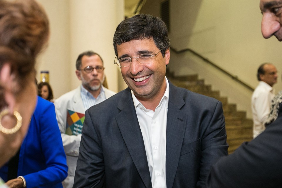 Dono do BTG, André Esteves colaborou com a campanha de Eduardo Cunha em 2014. | Bruno Poletti/Folhapress