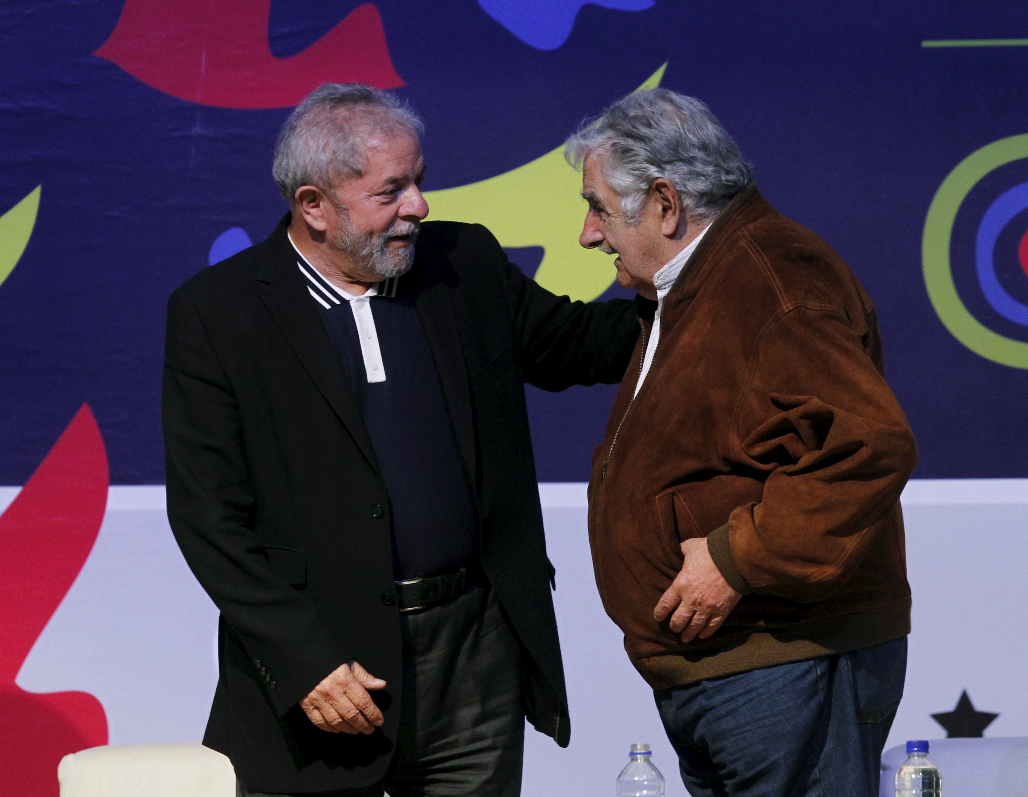 Lula com o ex-presidente do Uruguai José Mujica: retrocesso na América do Sul. | Fredy Builes
Reuters
