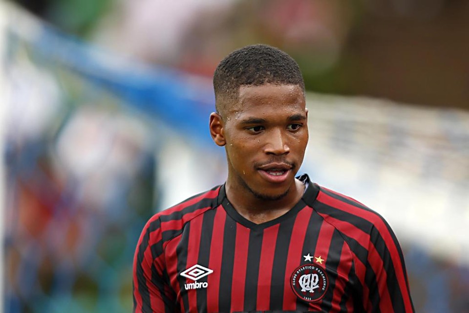 O atacante Dominic, de ascendência nigeriana, mas nascido no Brasil, é um dos destaques do Atlético na Copa do Brasil sub-20. | Albari Rosa/Gazeta do Povo