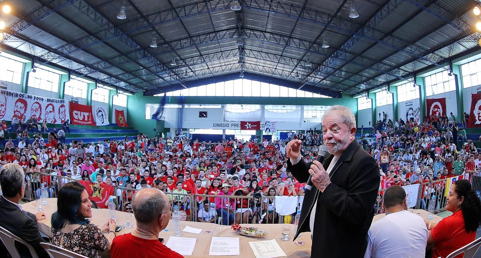 Ex-presidente Lula foi a grande estrela do congresso da juventude do PT. | Ricardo Stuckert/ Instituto Lula