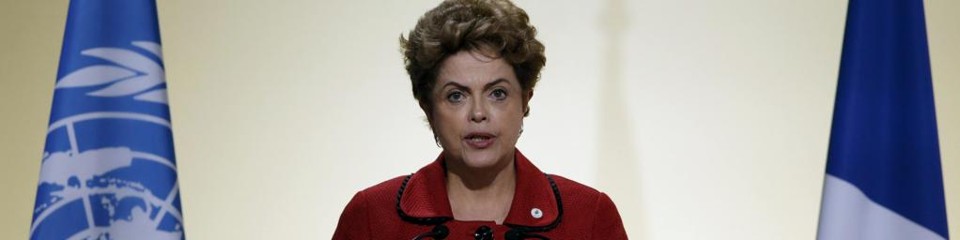Dilma está na França para a conferência sobre o clima COP-21. | Christian Hartmann
/Reuters