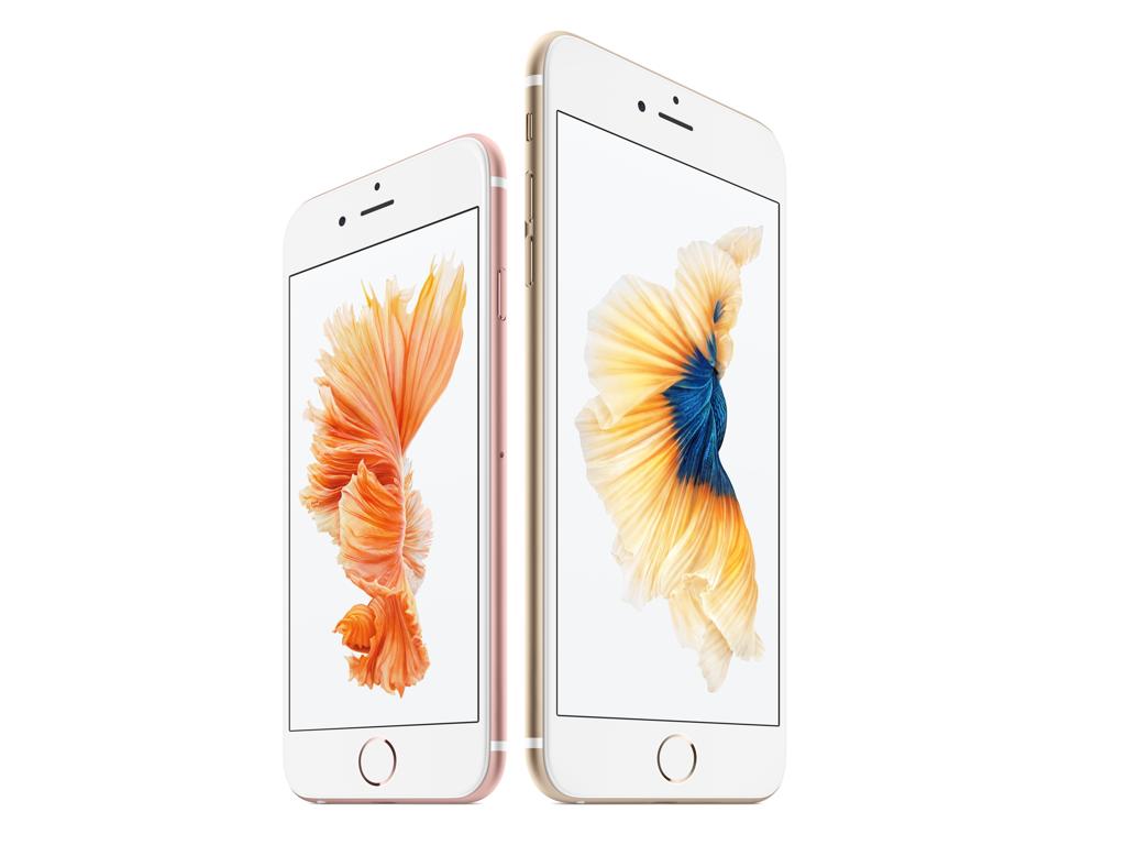 Os novos iPhones 6s e 6s Plus mantiveram o tamanho da geração passada, com tela de 4,7 e 5,5 polegadas, respectivamente | Apple/Divulgação