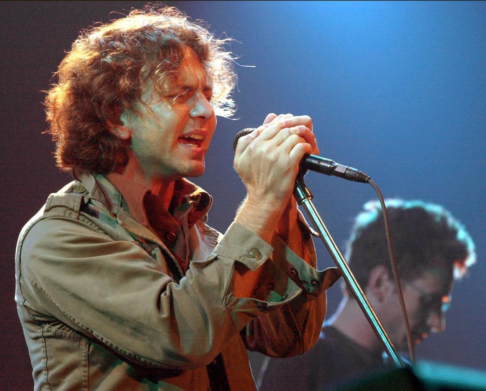 O vocalista da banda Eddie Vedder | HB//VINCENT WEST