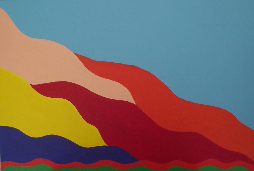 Obras de Luiz Arthur Montes Ribeiro trazem  linhas e cores próprias da natureza.