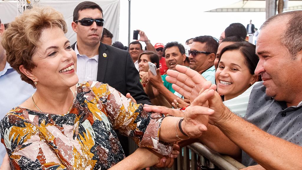 Dilma em viagem a Alagoas. | Foto: Roberto Stuckert Filho/ PR/Fotos Públicas