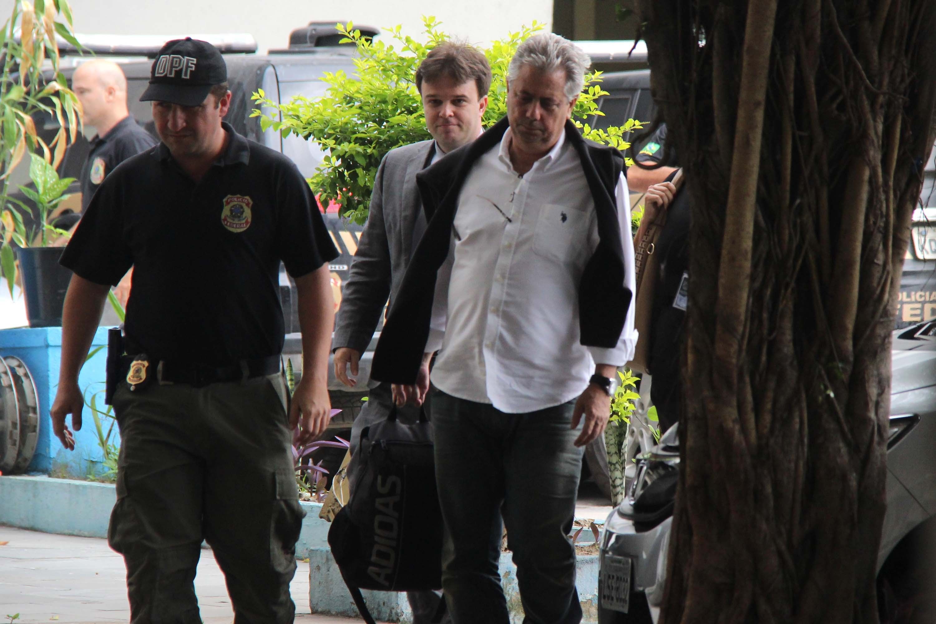 Edson Ribeiro chega à PF no Rio: suspeita de obstrução da investigação. | Jose lucena//Futura Press/Folhapress