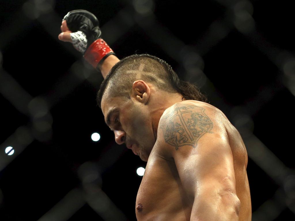 Vitor Belfort venceu a principal luta da noite. | PAULO WHITAKER/REUTERS