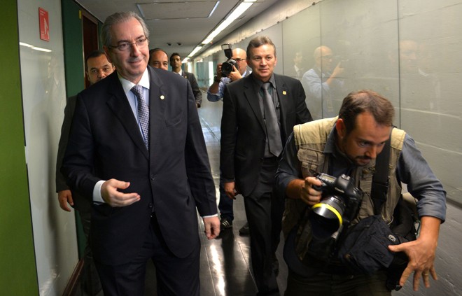 Eduardo Cunha: mais uma baixa do presidente da Câmara no Conselho de Ética. | Wilson Dias/Agência Brasil