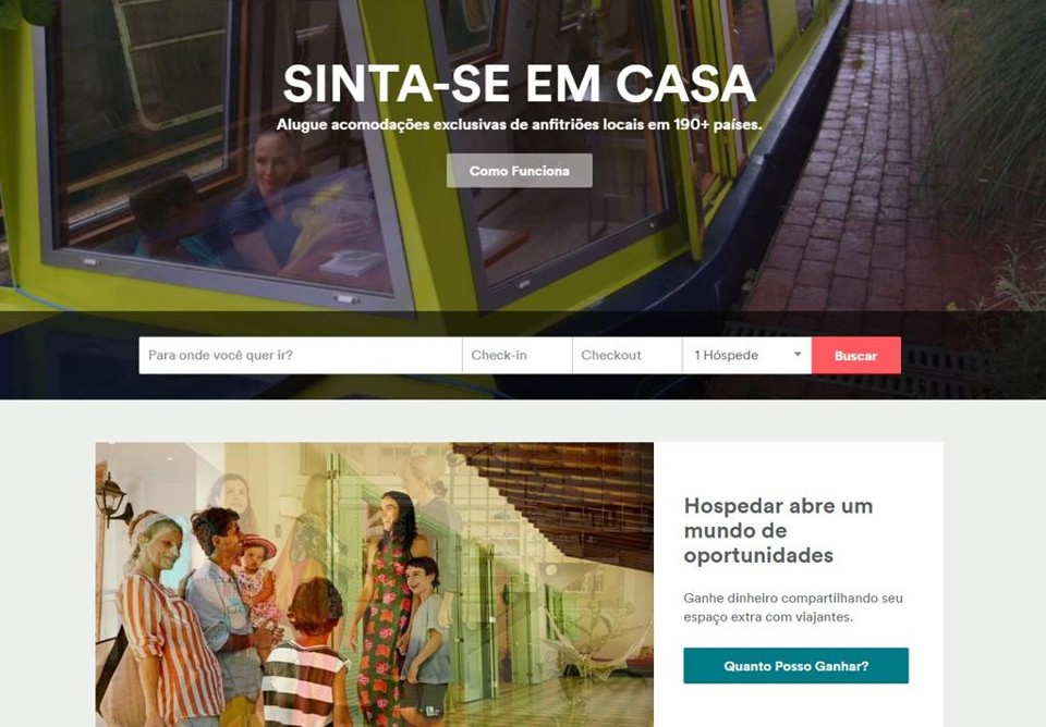 Serviço conta hoje com mais de 2 milhões de anúncios em mais de 34 mil cidades | Reprodução/Airbnb