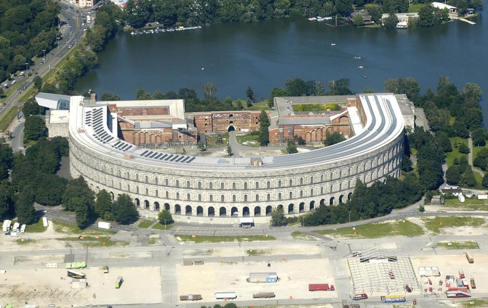 Congresso nazista: uma das construções do partido de Hitler em Nuremberg | /Wikimedia.org