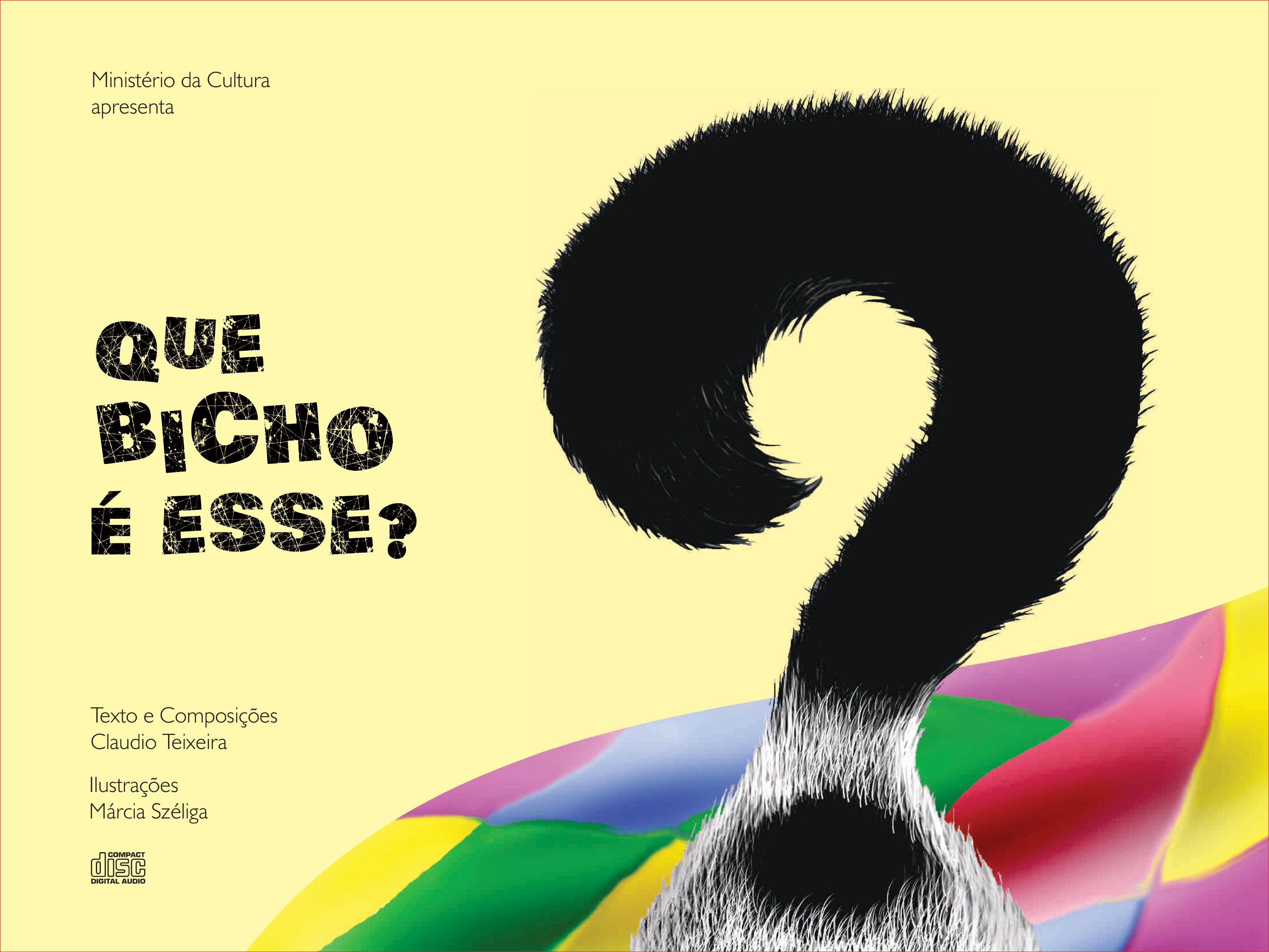 Capa do livro “Que Bicho é Esse?” | Divulgação