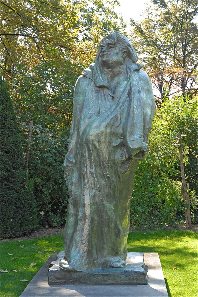 A estátua do escritor Honoré de Balzac. | Jean-Pierre Dalbéra/Wikimedia Commons