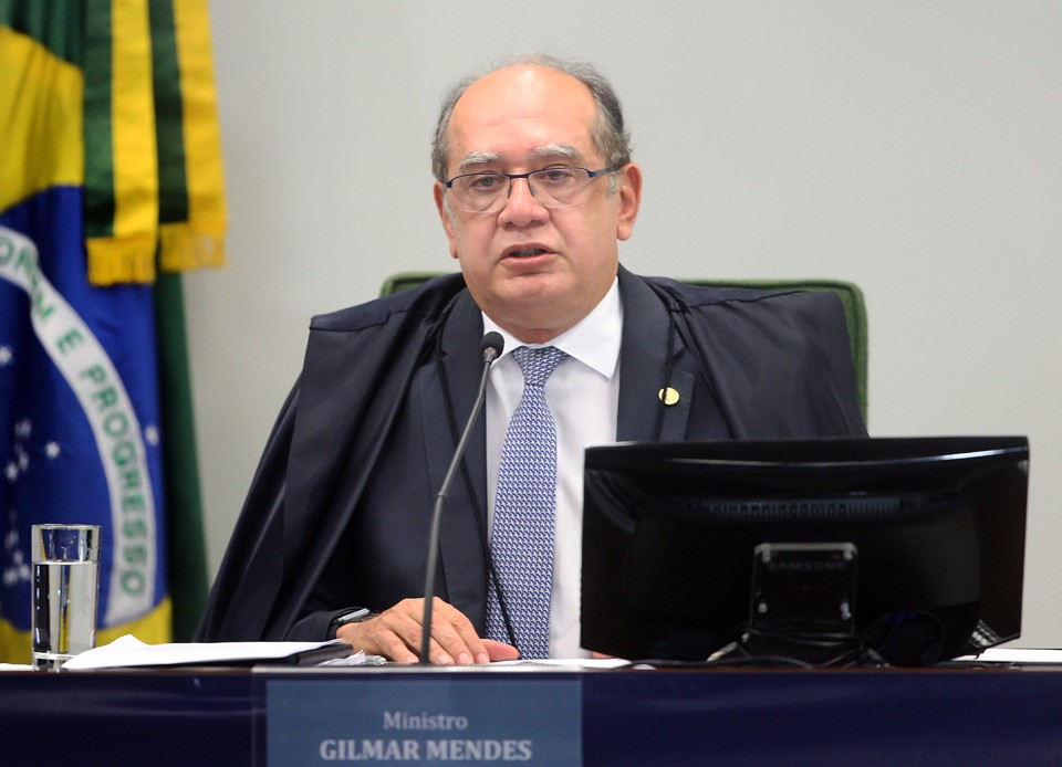 Ministro Gilmar Mendes: mensalão teria de ser julgado no Juizado de Pequenas Causas. | Carlos Humberto/STF