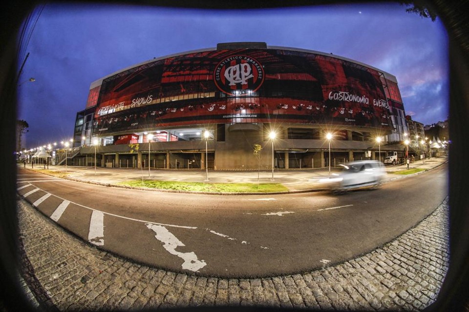 Arena da Baixada. | Daniel Castellano/Gazeta do Povo