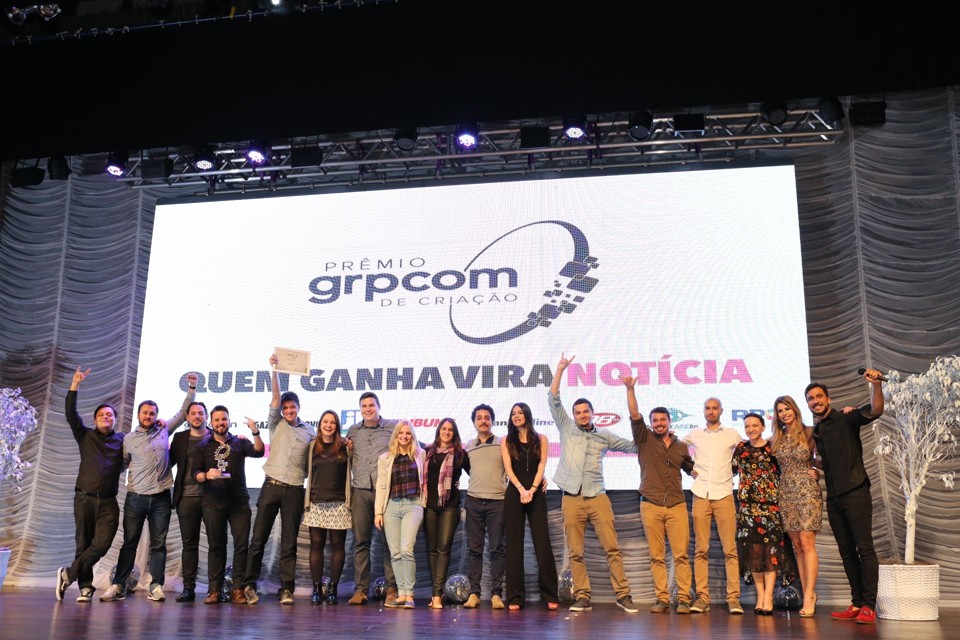 Diretores da Candy Shop durante a premiação | Rubens Nemitz Jr/
