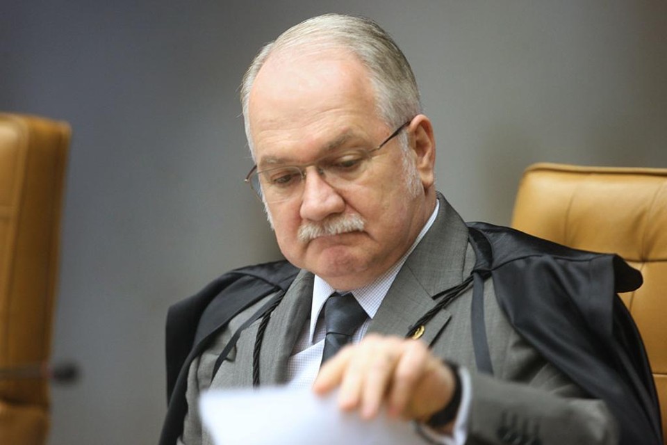 Ministro Edson Fachin, do Paraná: Delcídio tentaria “influenciar” o STF. | Nelson Jr./SCO/STF
