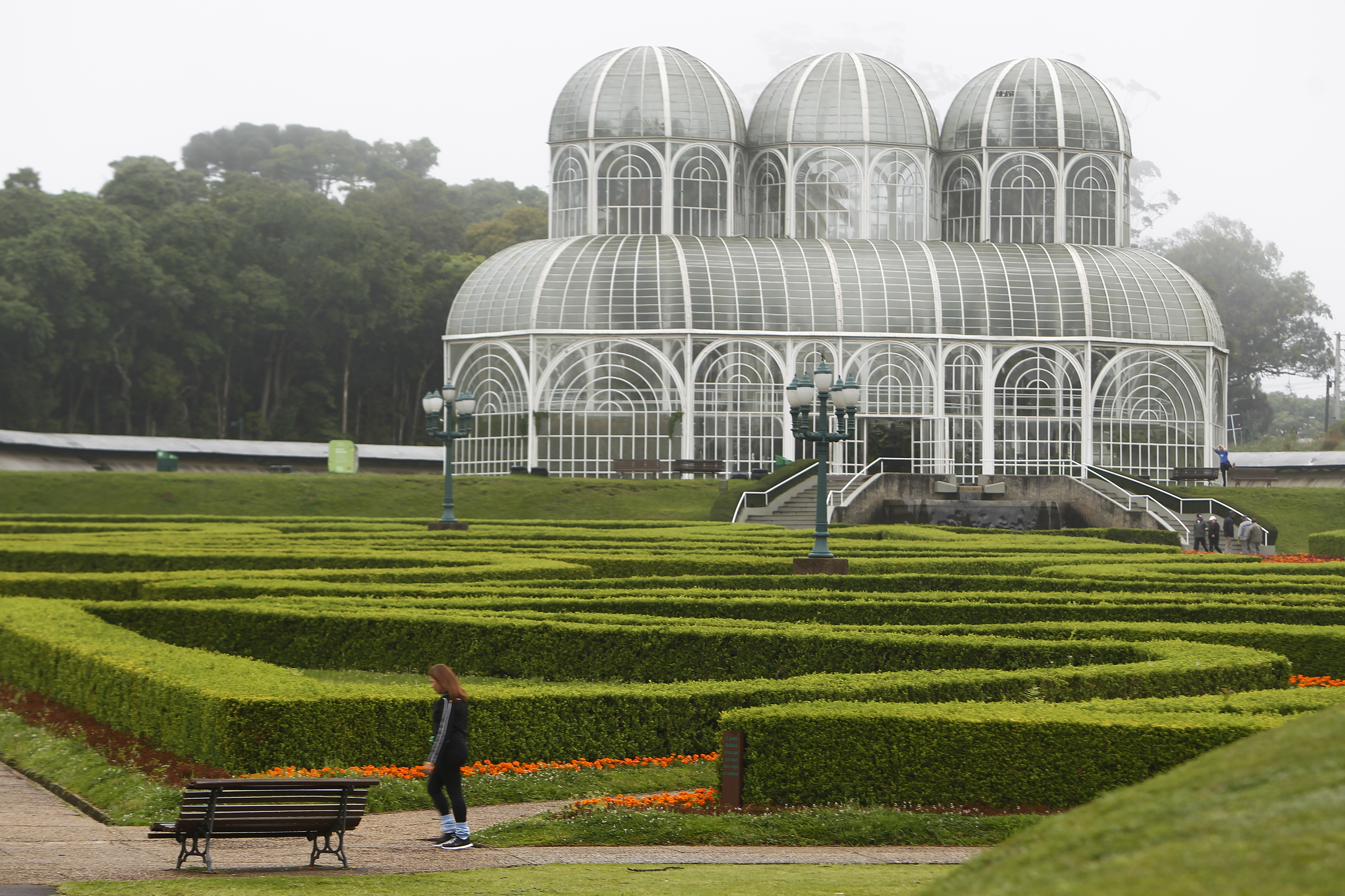Jardim Botânico, um dos cartões postais de Curitiba: transparência máxima. | Antonio More/Gazeta do Povo