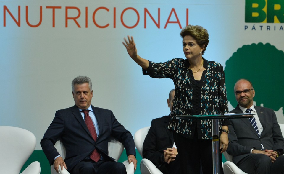 Dilma em evento do governo federal: “pedaladas” voltam a incomodar a presidente. | Valter Campanato/Agência Brasil