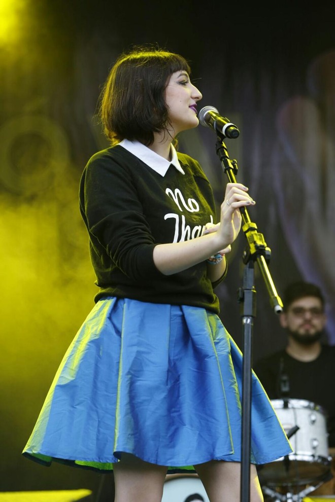 Jenni Mosello foi a terceira atração do dia no Palco Ruínas, no São Francisco | Henry Milleo/Gazeta do Povo