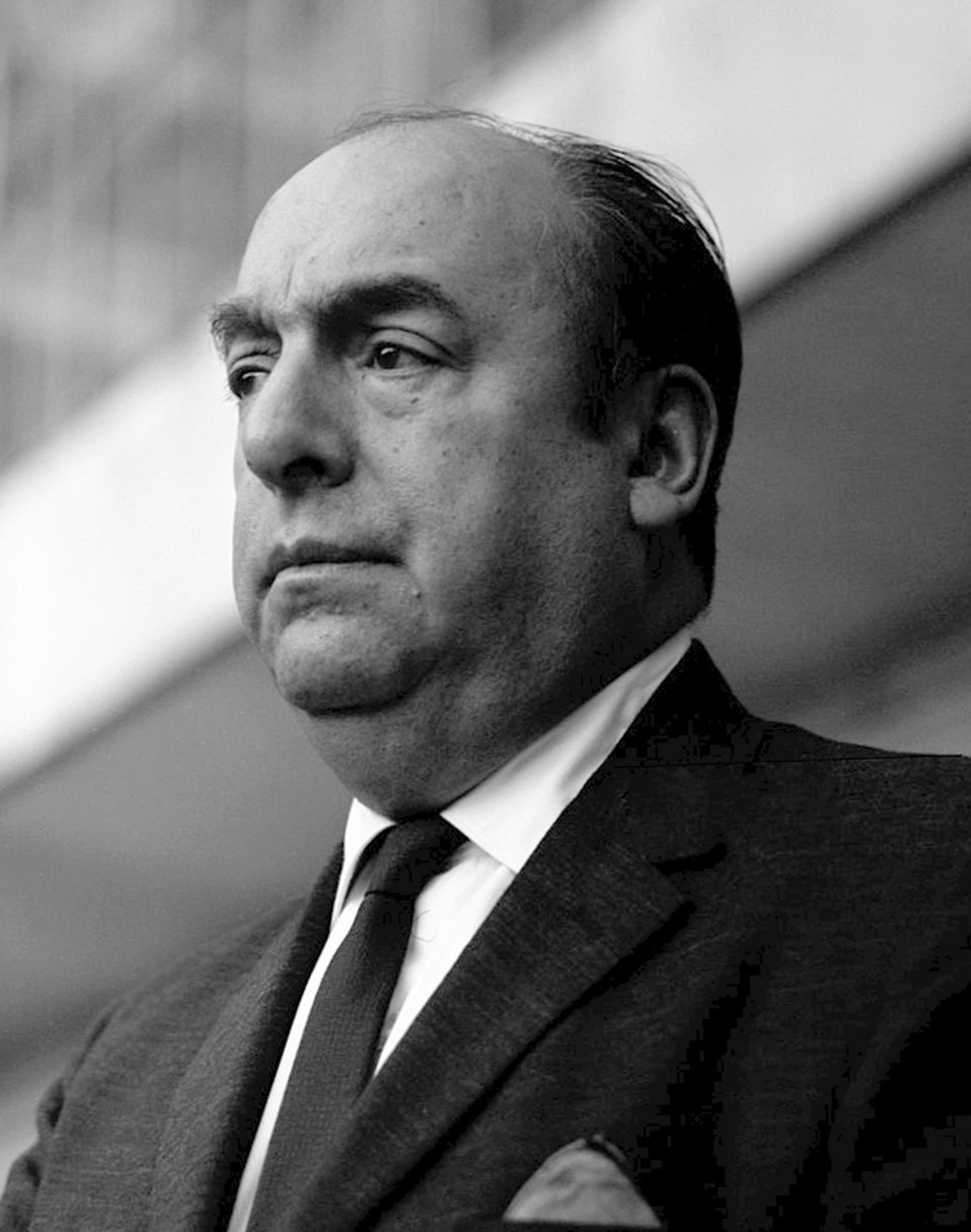 Pablo Neruda em 1963. | /Wikimedia Commons
