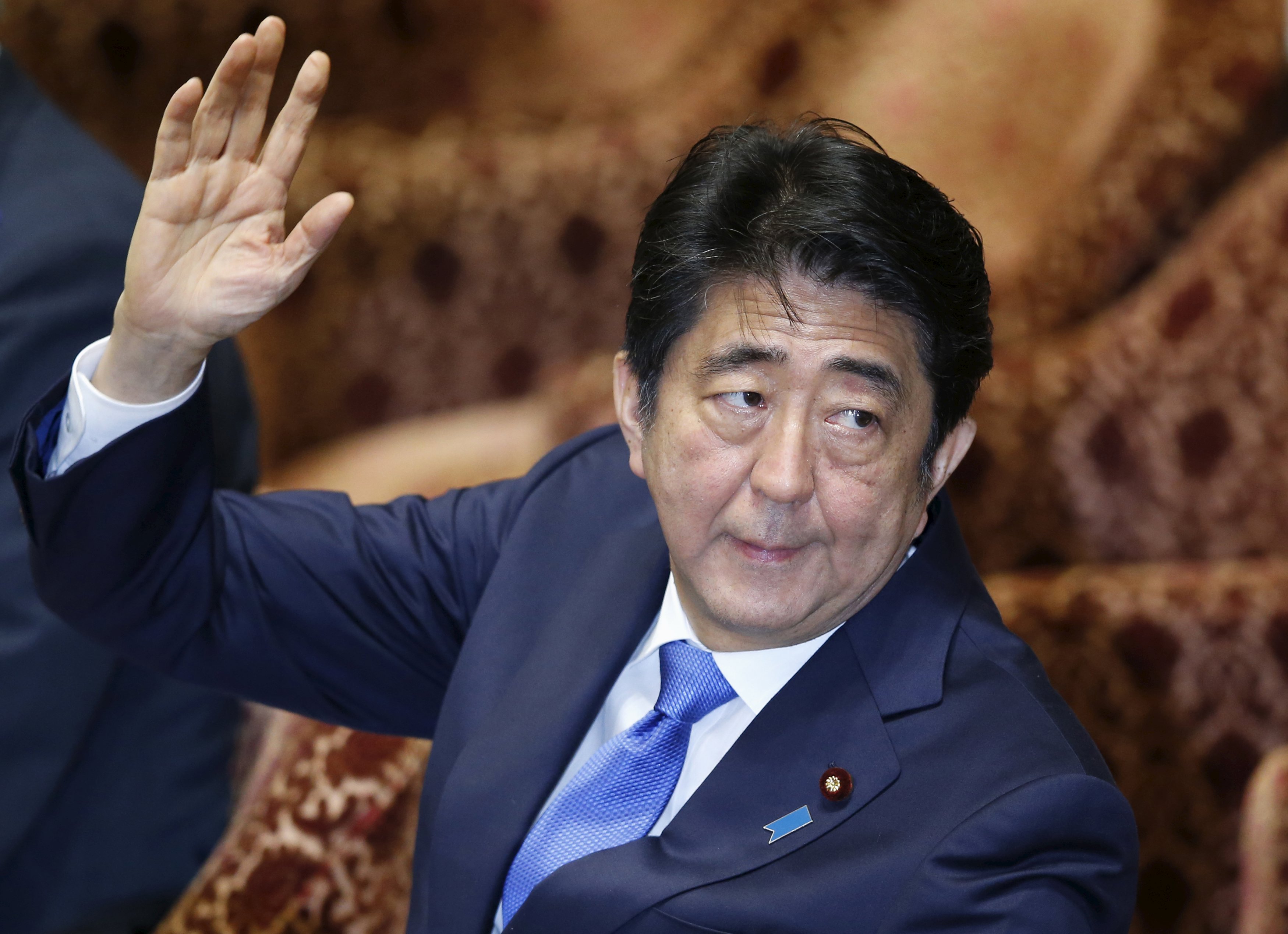 O primeiro-ministro japonês, Shinzo Abe, participou do encontro dos três países asiáticos. | Toru Hanai/REUTERS