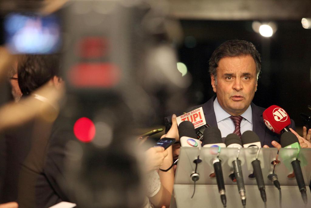 O senador afirmou serem “extremamente graves” as denúncias contra Cunha, que estaria numa posição “frágil” e que “contamina” a Câmara dos Deputados. | GeorgeGianni/Fotos Públicas