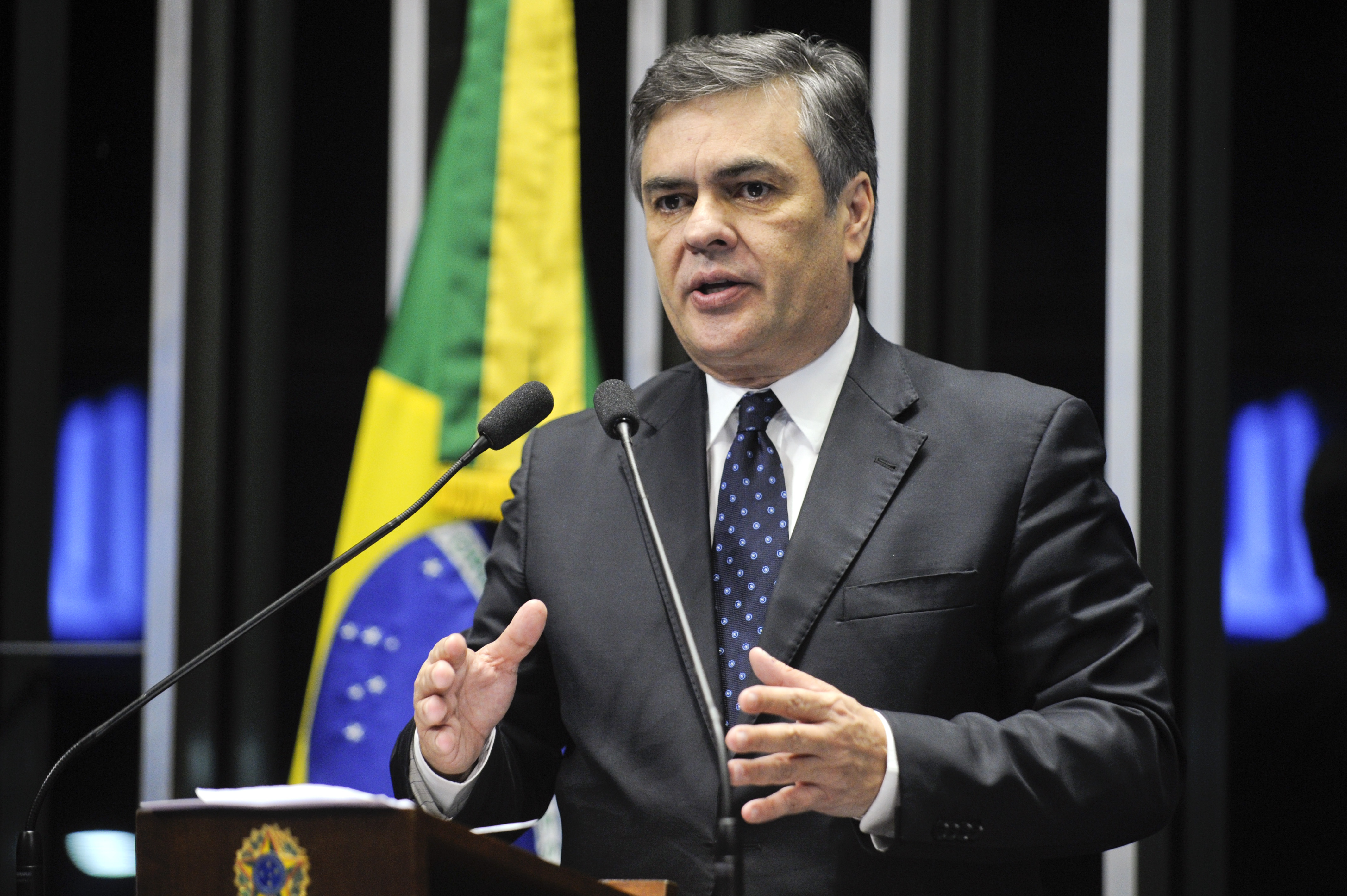 Cássio Cunha Lima (PSDB-PB) questiona relatora indicada para processo de cassação do diploma eleitoral de Dilma | Jefferson Rudy/Agência Senado