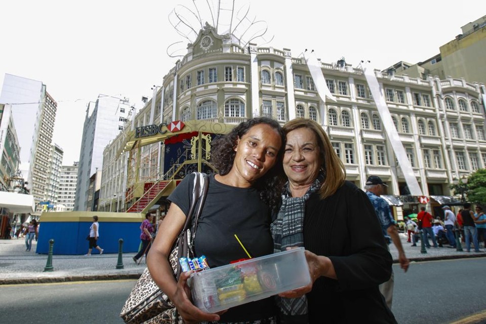 Josiane Bezerra participou do Natal do Palácio Avenida entre 1994 e 1998: experiência permanecem na memória | Daniel Castellano/Gazeta do Povo