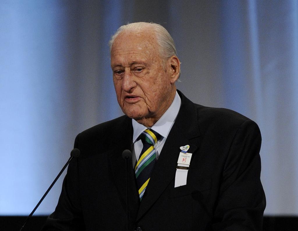 João Havelange foi acometido por um problema pulmonar. | alj/tg/cg/ac/OLIVIER MORIN