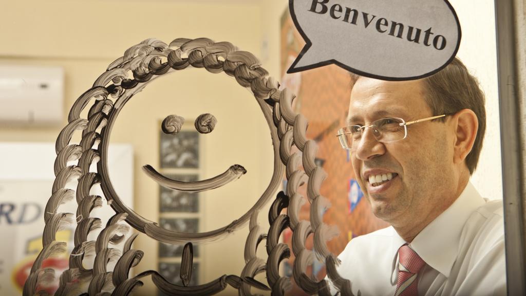 O empresário Carlos Wizard Martins: “Setor esportivo faz parte de nossa estratégia global”. | Marcelo Andrade/Gazeta do Povo