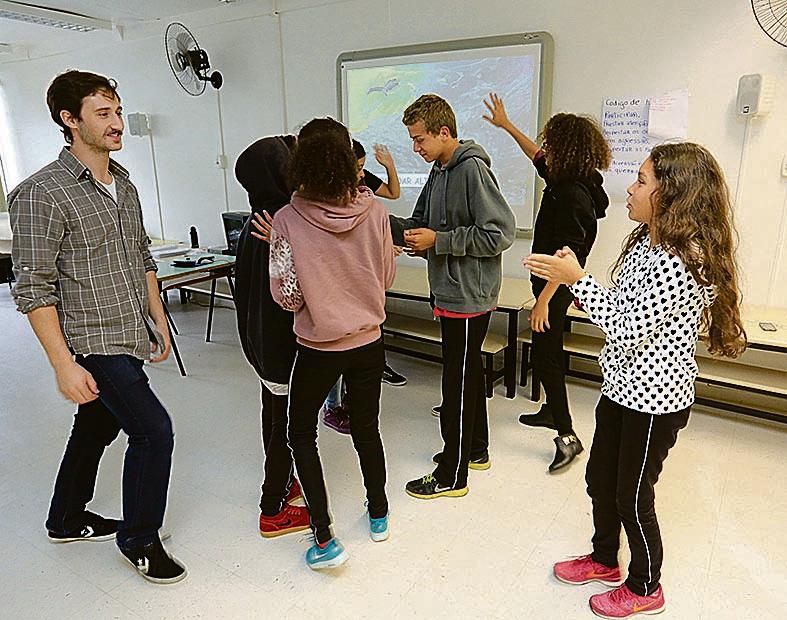 Sala da Escola Omar Sabbag: em busca de melhores indicadores. | Ivonaldo Alexandre/Gazeta do Povo