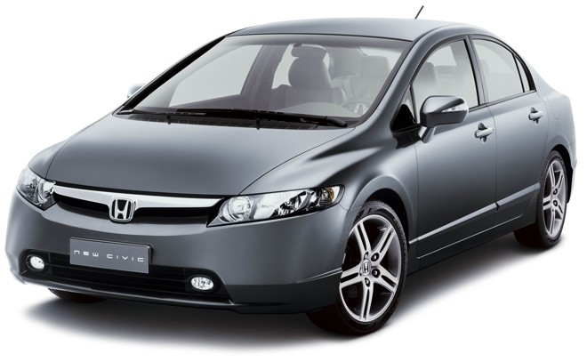 A inovação no design e o inédito painel de instrumentos em dois níveis marcaram a oitava geração do carro, apresentada em 2006 como New Civic. |