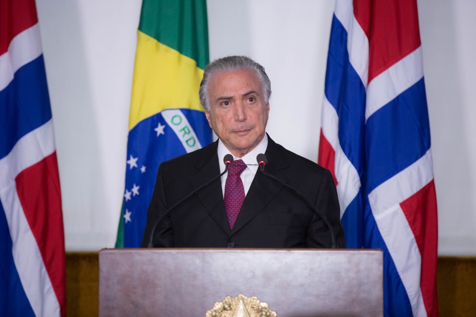 Vice-presidente Michel temer teria sido citado por Delcídio Amaral em depoimento À PF. | Romério Cunha/ VPR