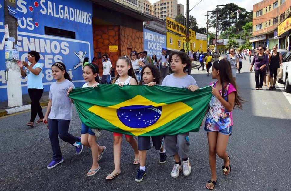 Alunos de escola em Diadema protestam contra as mudanças na rede estadual de São Paulo | Rovena Rosa/Agência Brasil
