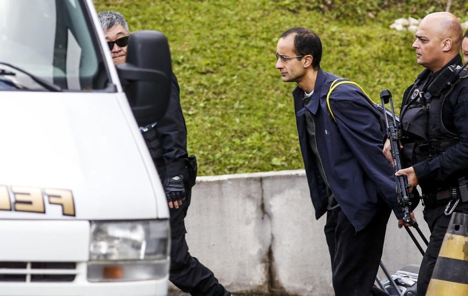 O empresário Marcelo Odebrecht teve os pedidos de habeas corpus negados pelo TRF e STJ. | Brunno Covello/Gazeta do Povo