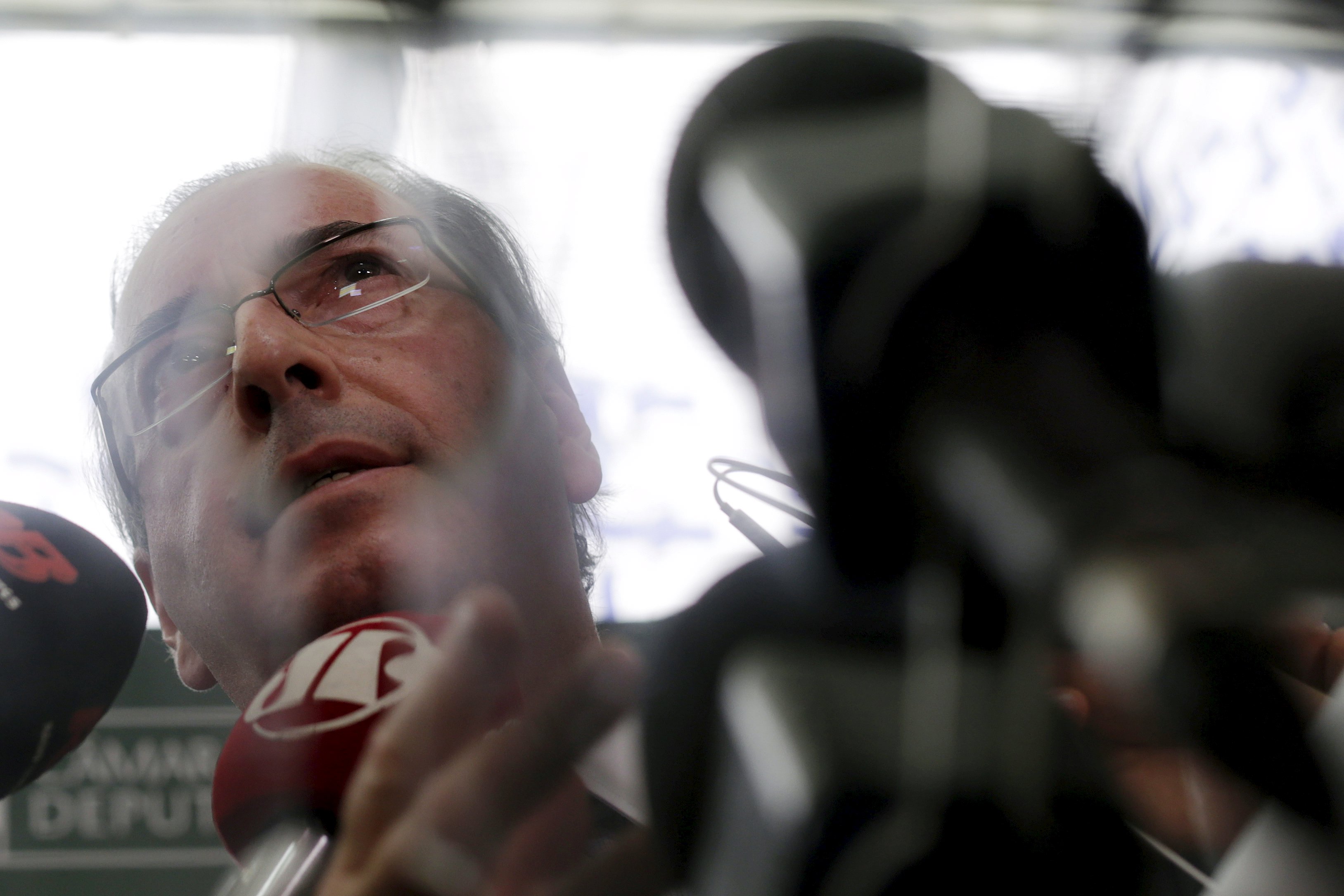 Eduardo Cunha: denúncia pode ter relação com o possível pedido de impeachment de Dilma. | Ueslei Marcleino/Reuters