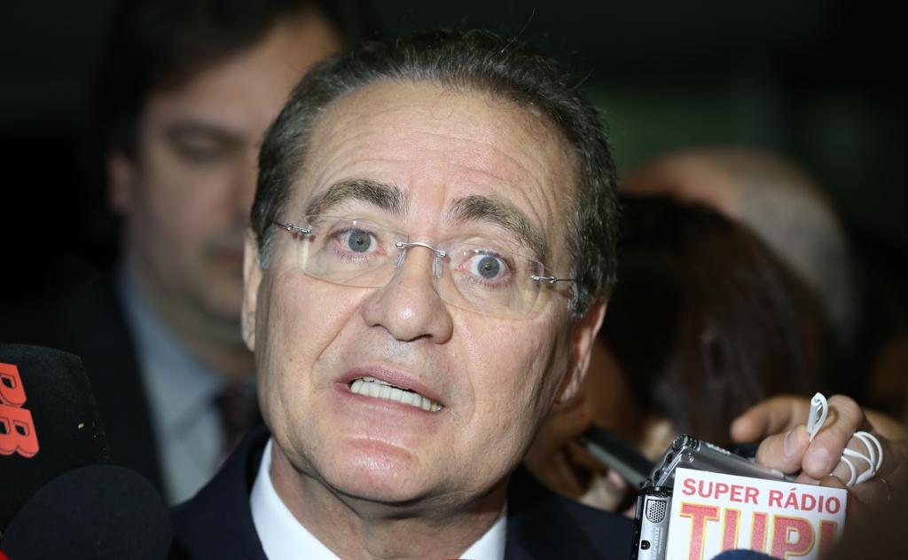 Renan foi citado por delatores do escândalo de corrupção como integrante do “núcleo político” de uma quadrilha formada para desviar recursos da estatal e um dos beneficiados com pagamento de propina. | Lula Marques/Agência PT