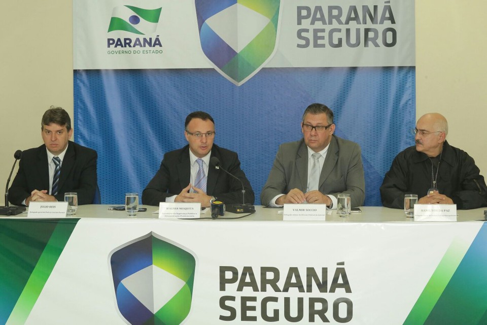 Resultado dos trabalhos foi apresentada em entrevista coletiva, na manhã desta quarta-feira (25) | Giuliano Gomes/Tribuna do Paraná