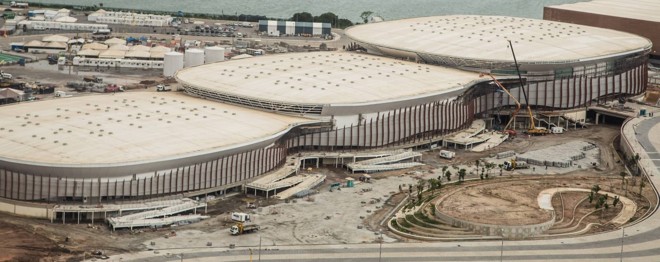 95%, 97% e 98% CONCLUÍDAS - Arenas Cariocas 1, 2 e 3 receberão, entre outras, as disputas de basquete, judô e esgrima. | Renato Sette/Prefeitura do Rio